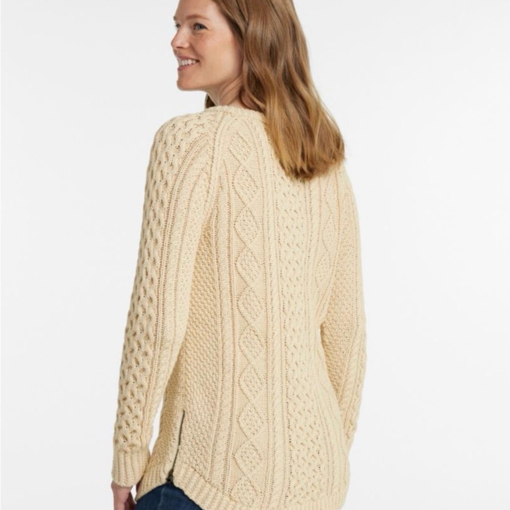 LLBean Cable Knit Fisherman Tunic